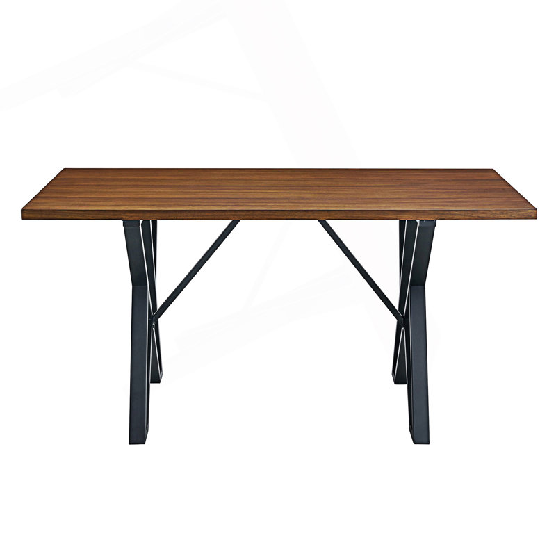 Indoor Dining Table With Metal Legs