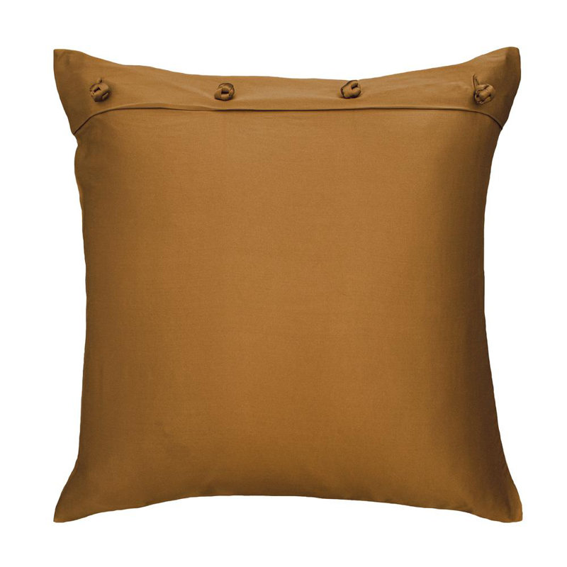 Silk Charmeuse French Knot Sham, Square 26", Mystery