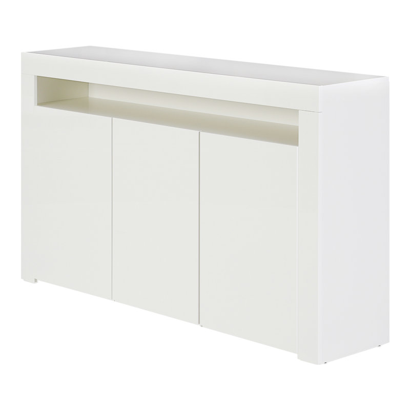 Dina 152cm Sideboard, No, White