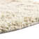 Tapis à poils longs treillis beige Rugs.com