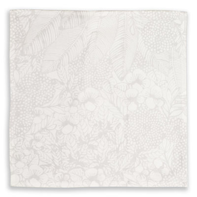 Turkish Cotton Floral Square Napkin