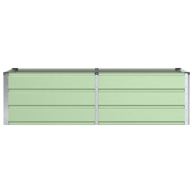 Raised Garden Bed, 45cm H x 160cm W x 80cm D, Green