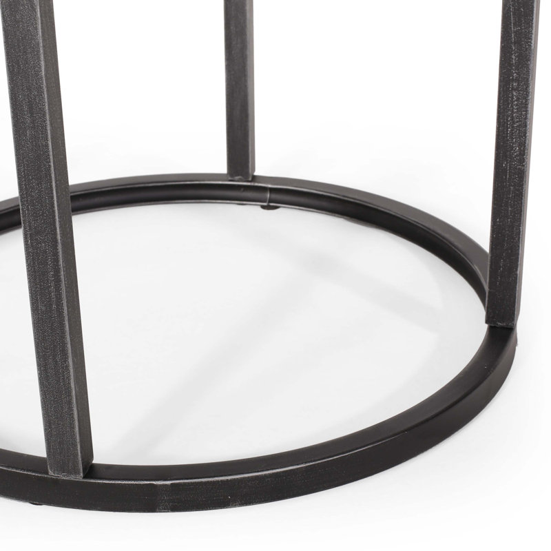 Table basse gigogne Opeoluwa, Gris