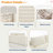 Convertible 2-in-1 Loveseat Sofa Bed With Memory Foam & Steel Frame-967488260