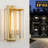 Rahshan 2 - Light Outdoor Gold Wall Light-438674357