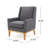 Samiya 72.39Cm Wide Polyester Armchair Mid Century modern accent chair Dimensions: 27. 50"D x 28. 50"W x 36. 50"H Some assembly required.-1441731597