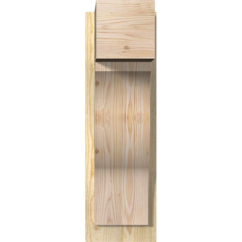 Jeu de blocs Funston, 8" W Douglas Fir (Rough Sawn), P 14 po x H 26 po