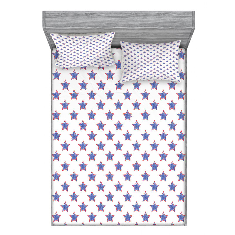 Microfiber Sheet Set, Full Sheet Set with Fitted Sheet