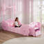Lit simple carrosse de princesse Disney convertible pour tout-petits