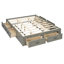 Base de lit plateforme en bois avec 6 tiroirs de rangement Delano-125285652-125285654