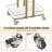 Metal Frame Utility Cart, Rolling Cart, Multi-Purpose Trolley-61710945