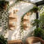 Tablettes murales flottantes Boho-133658576