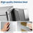 60L Stainless Steel Dual Compartment Pedal Trash Can for Kitchen