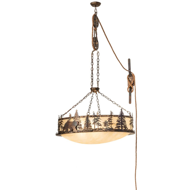 Lone Bear 6 - Light Pendant