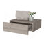 Table de chevet flottante murale gris clair-1800556050-1783699745
