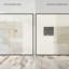 Soft Roughness Set Canvas Abstract Print by Oliver Gal, Black Frame, 12 x 12-1645394350-1645394356