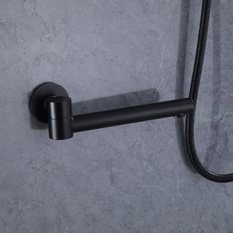 All-In-One Kit with Rough in-Valve, Matte Black