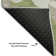 Premium Machine Washable Prisco Olive Rug