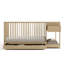 Teddi 5-In-1 Convertible Crib And Changer With Drawer-111233918