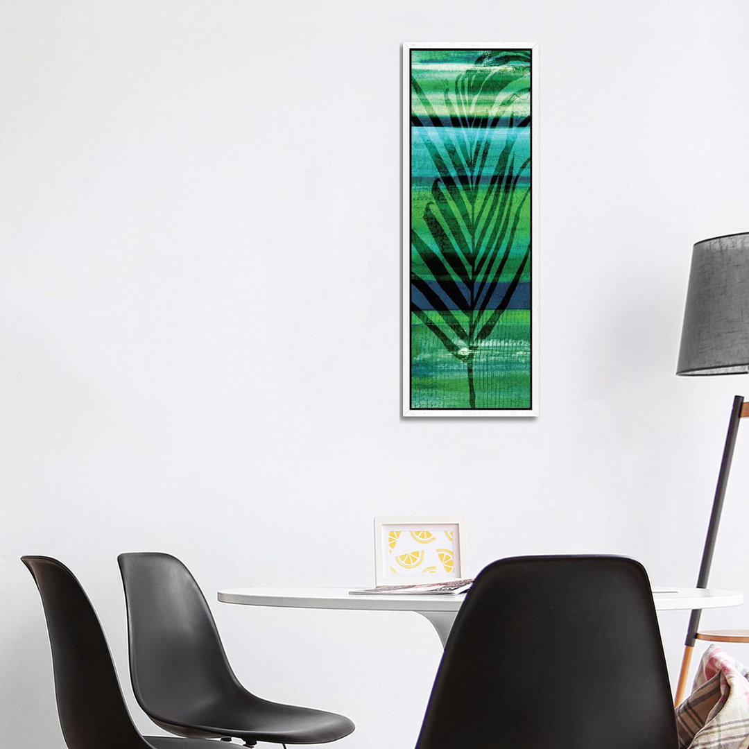 Seychellen-Palme I von Susan Jill - Panoramic Gallery- Giclée auf Leinwand