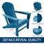 Chaise Adirondack en plastique Alvertia-772534717