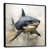 Black Floater Framed