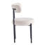 Ensemble de 2 chaises Bertie en métal et blanc Bertie-960633733