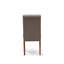 Chaises de cuisine Bremond Parson - Ensemble de 2 chaises de salle à manger capitonnées en lin et capitonnées-1966465847-1966465848