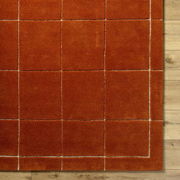 Mallory Rust, Light Brown Hand Tufted Area Rug & Reviews | AllModern