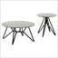 Ensemble de table basse et de table d'appoint 2 pièces Garfield