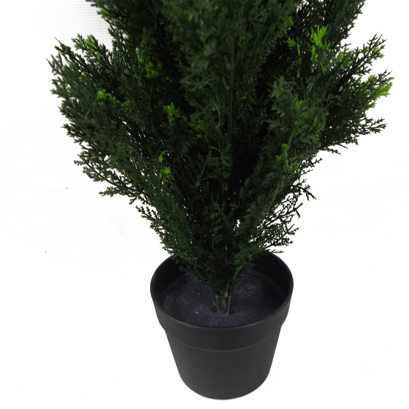 Faux Topiary in Pot Liner, 90cm H x 25cm W x 25cm D