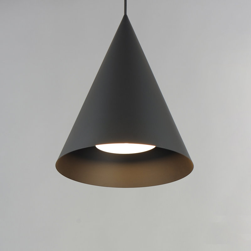 Luminaire suspendu simple Celsa, Noir