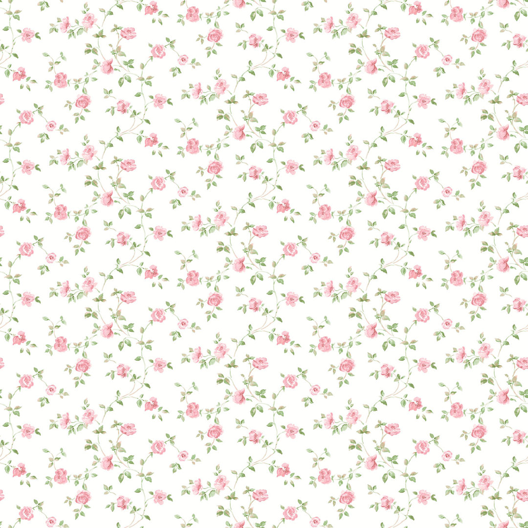 Miniatures 3 Collection Modern Rose Trail Wallpaper Roll Galerie Wallcoverings 