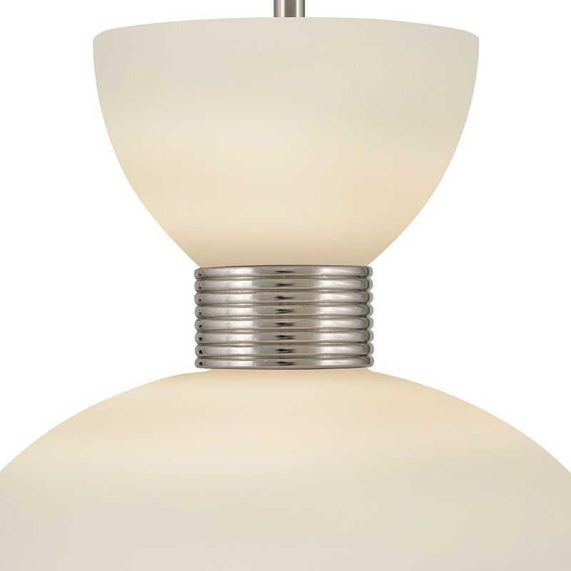 Luminaire suspendu 1 lumière TALLULAH, Nickel