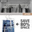 Magic Pants Hangers Space Saving - Paquet de 2 pour garde-robe Multifonctions à usages multiples-1206714787