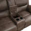 Causeuse moelleuse moderne à conception inclinable électrique pour salon avec port USB en bois massif et port USB 1pc-106770098