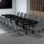  Ensemble de 8 tables de conférence Boede Pivit-88551358