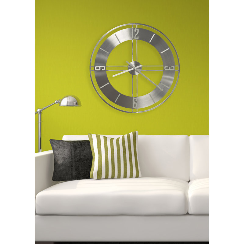 Stapleton Metal Analog Wall Clock