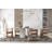 Upholstered Barrel Dining Chair With Hollow Back, Modern Solid Wood Dining Chair, Comfy Side Chair For Dining Room/Living Room-1168685965