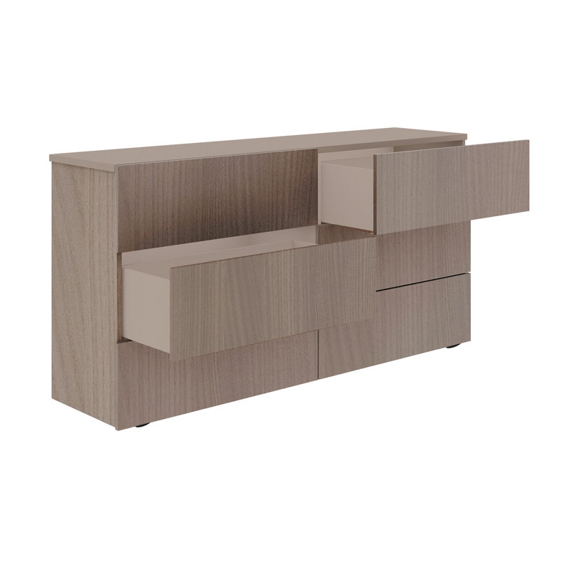 Commode Paugh mat., Brun