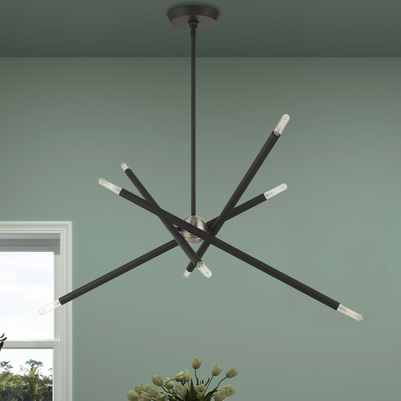 Lustre linéaire Asherah Aquera, Gris scandinave