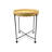 18" Hand Woven Rattan End Table Night Stand Accent Display Side Table Home Decor