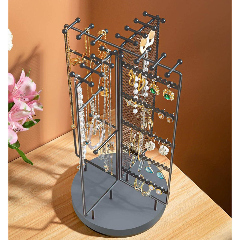 Jewellery Stand +, Gray
