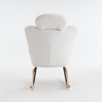 Yisroel Rocking Chair with High Backrest by George Oliver