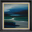 Art mural encadré de qualité supérieure - reproduction abstraite rétro pour décor de chambre à coucher - 26 po x 36 po-116557061