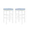 Tabouret de bar en bois massif Towaoc