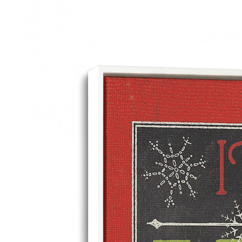 Merry and Bright Days, ensemble de 2 impressions sur toile, H 31 po x l 42 po, Impression encadrée sans passe-partout