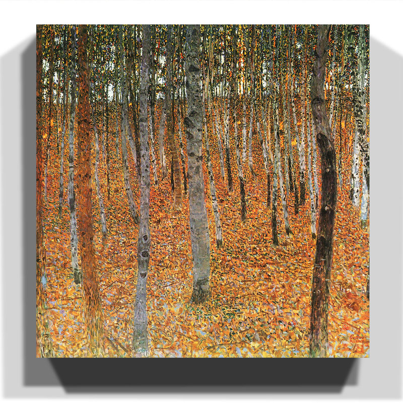 Gustav Klimt - Wrapped Canvas Painting, 76cm H x 76cm W