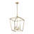 Aspen 4-Light Dimmable Lantern Geometric Chandelier-744401265-685230191