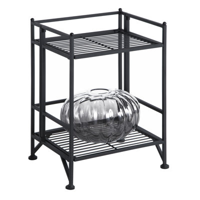 Edwin 19.50' H x 13.75'' W Metal Folding Shelf